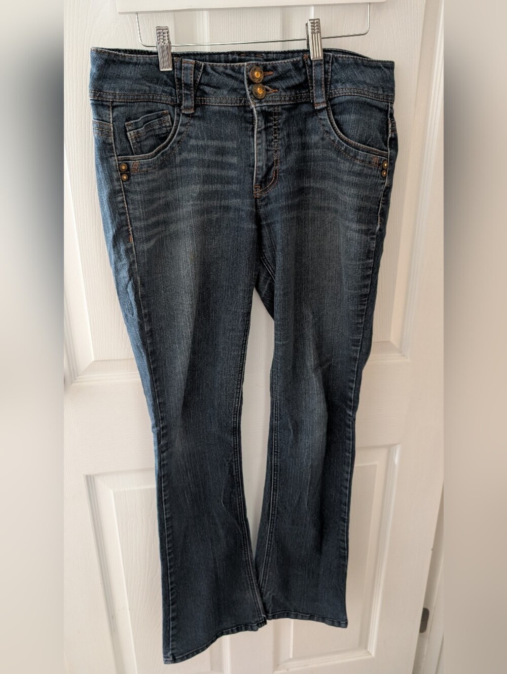 Democracy Women’s Dark Wash Blue Bootcut Jeans